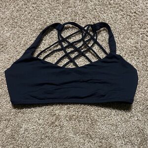 Lululemon Black Strappy Women's Bralette